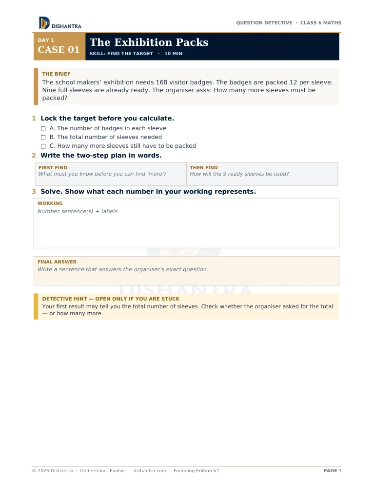 Sample page 3 from Question Detective — 3-Day Challenge