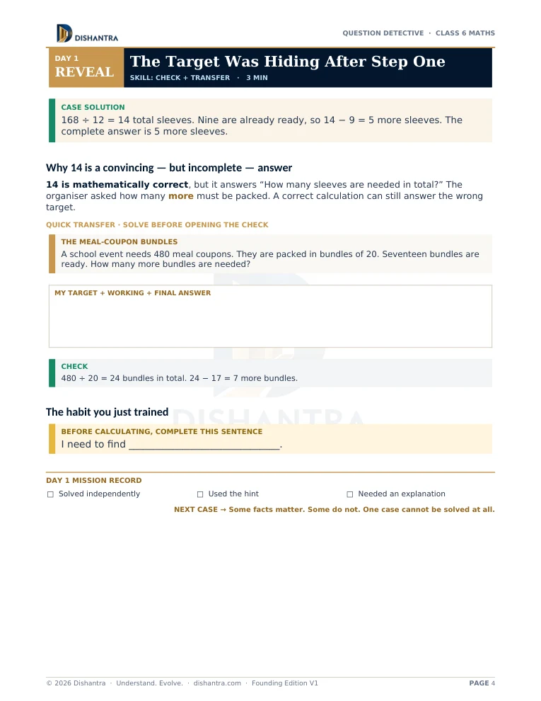 Sample page 4 from Question Detective — 3-Day Challenge