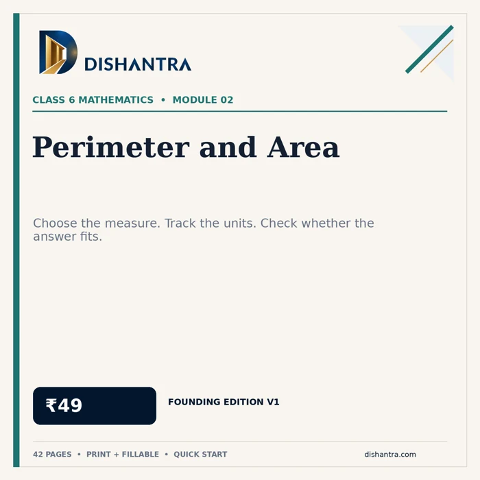 Perimeter and Area cover