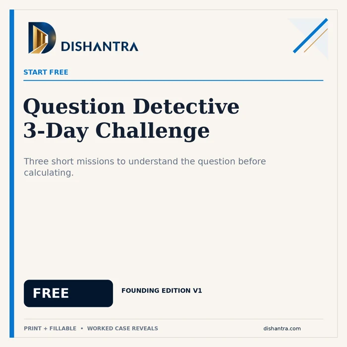 Question Detective — 3-Day Challenge cover