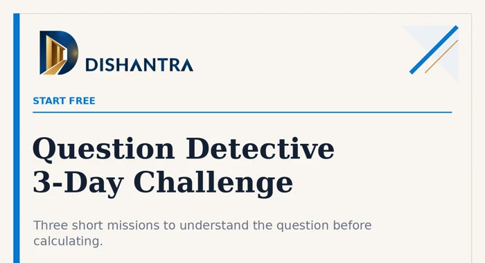 Question Detective — 3-Day Challenge cover