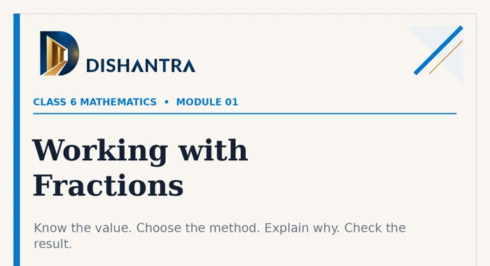 Working with Fractions cover
